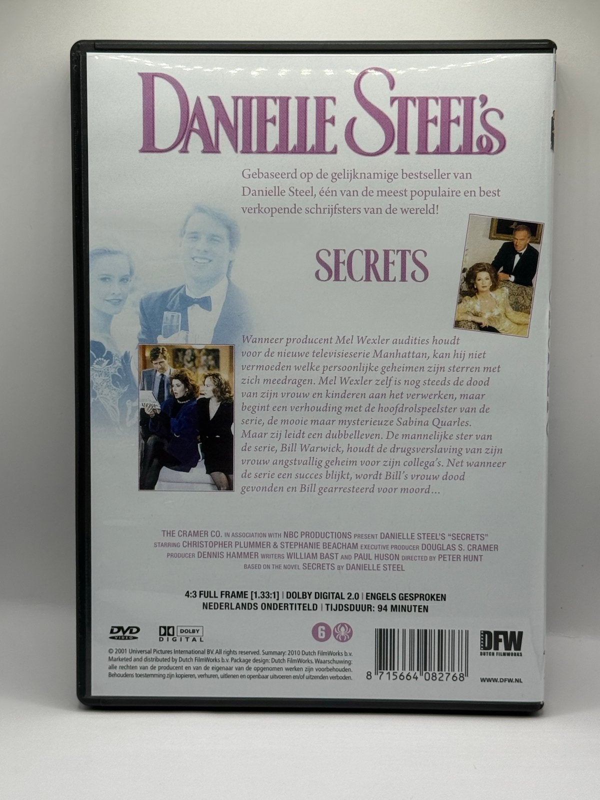 Danielle Steel's Secrets DVD NLO ZGAN, Cd's en Dvd's, Engels, Verzenden, Nederlands, Romantiek