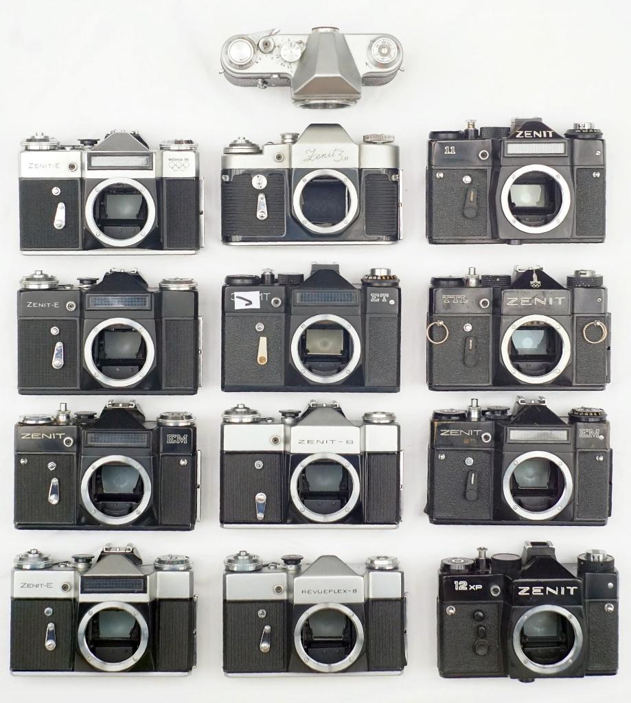 Zenit Зени́т (Russische "mechanische" SRL camerabody's), Ophalen of Verzenden, Compact, Overige Merken