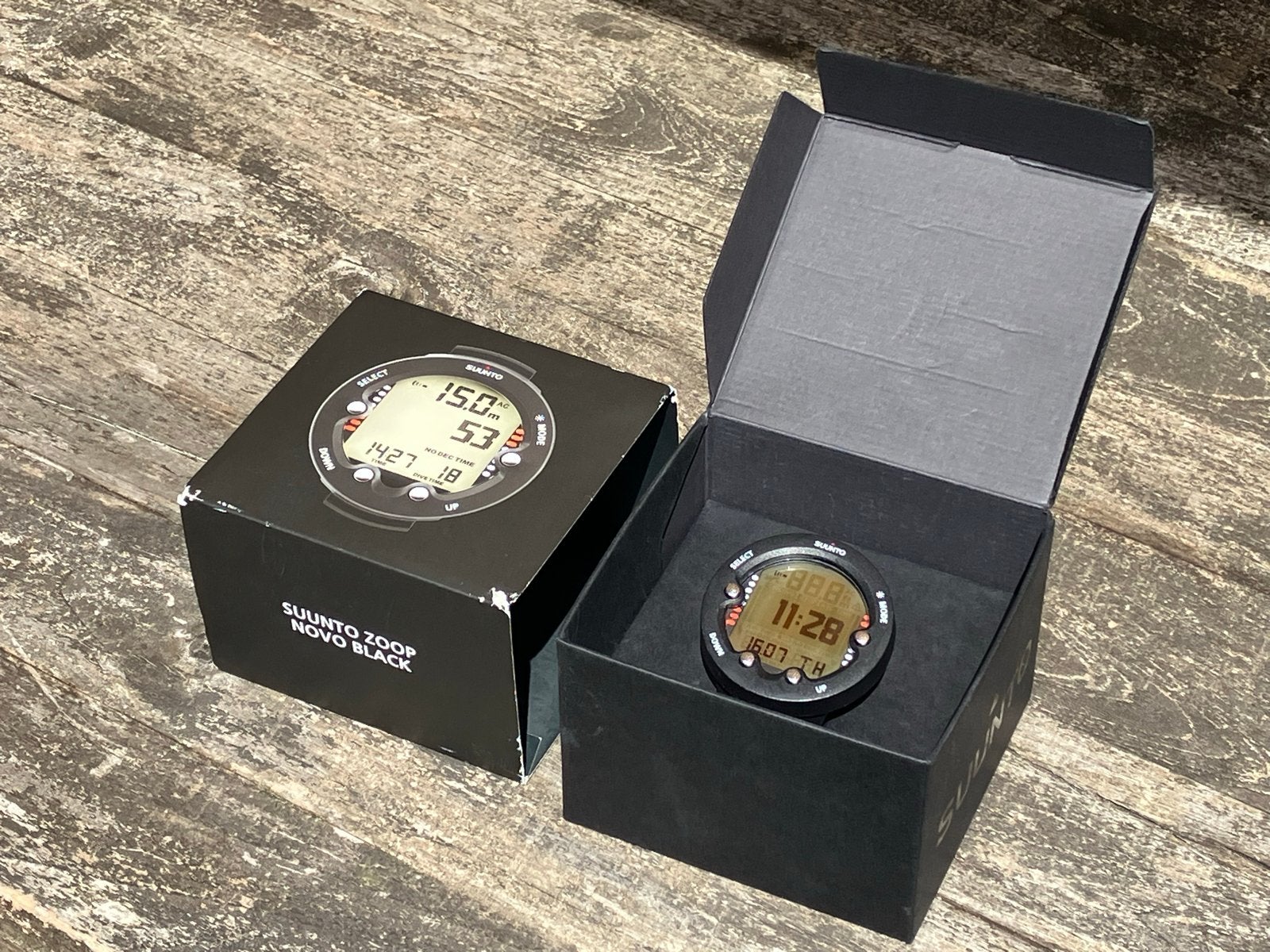 Suunto Zoop Novo Black Duikcomputer - Zo goed als nieuw, Afstand, Zwart, Ophalen of Verzenden, Zo goed als nieuw