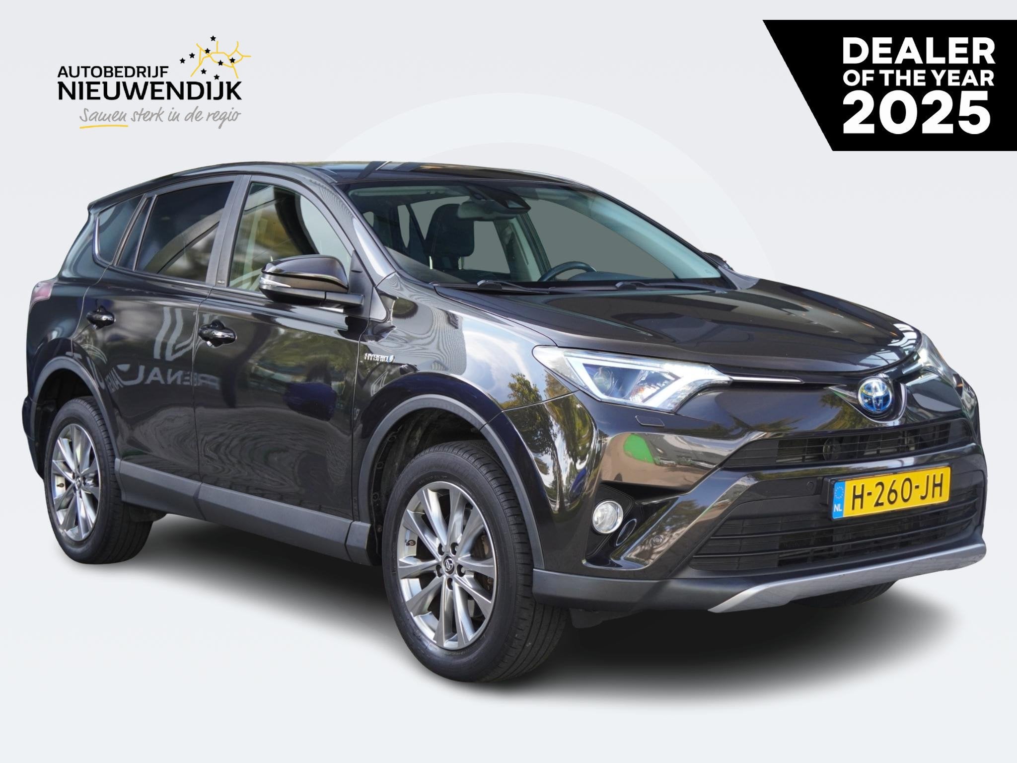 Toyota RAV4 2.5 Hybrid Style AUTOMAAT / TREKHAAK / NAVI / CA, Stof, Gebruikt, Bruin, Bedrijf