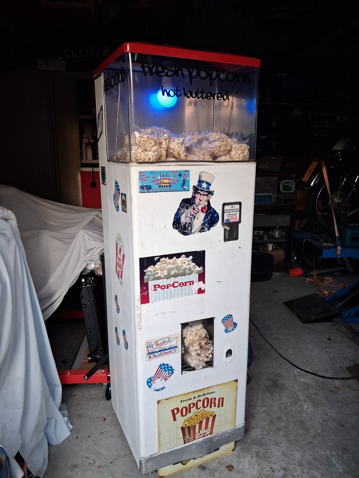 popcorn machine type 130, Verzamelen, Ophalen, Gebruikt