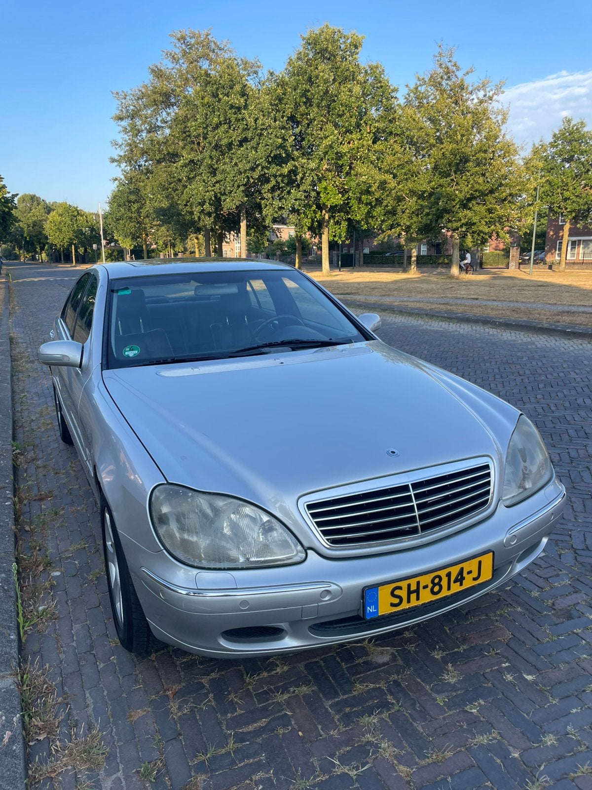 MERCEDES BENZ 3.2 V6 224PK / 1999/SCHUIFDAK/LEDER/LUCHVERING, Auto-onderdelen, Ophalen, Voor, Bumper