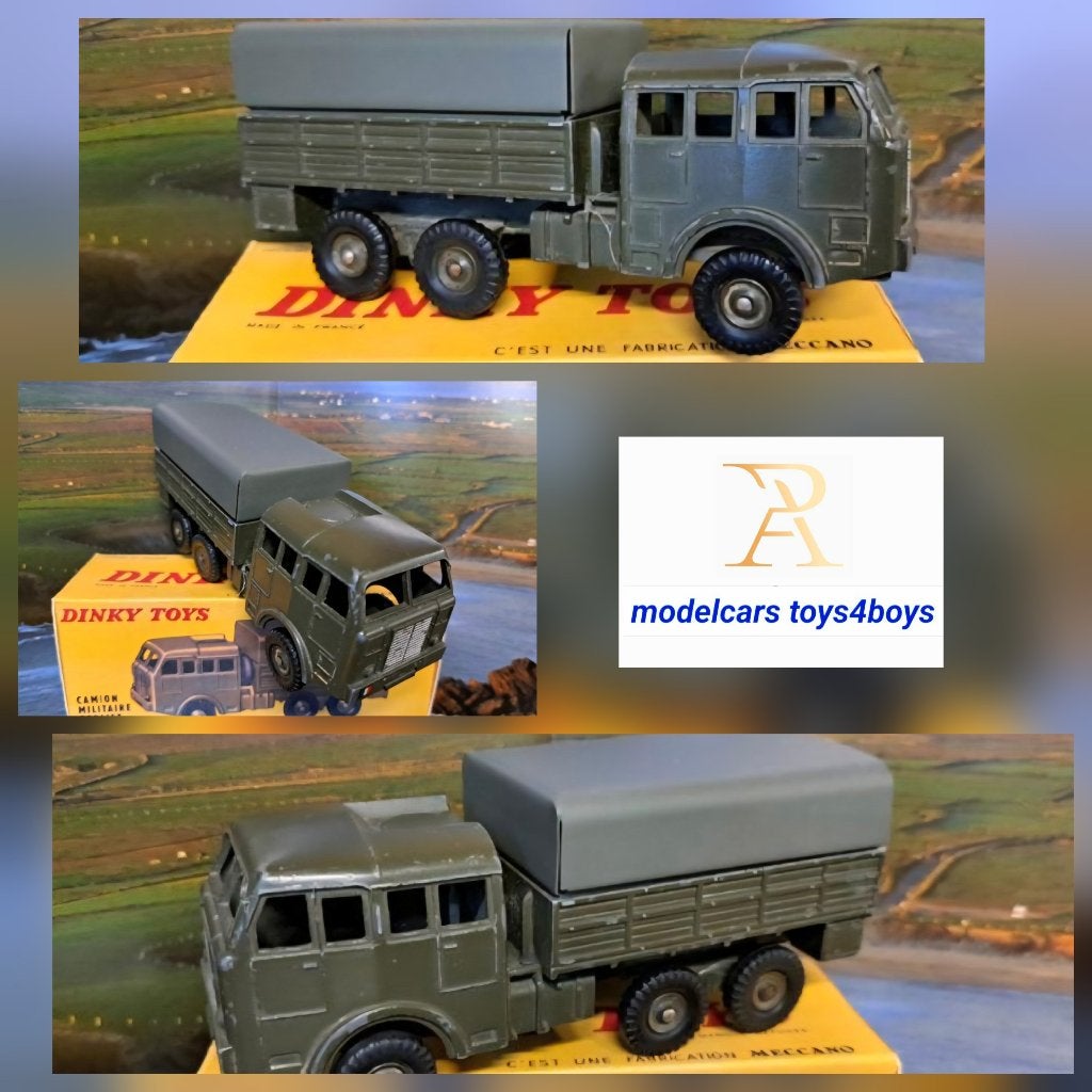 Dinky Toys 818 Berliet Camion Militaire tous Terrains 1/43, Verzenden, Gebruikt, Bus of Vrachtwagen, Dinky Toys