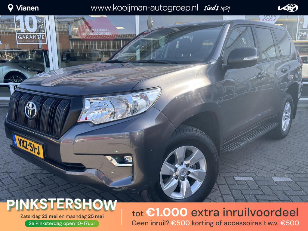 Toyota Land Cruiser 2.8 D-4D Challenger VAN Grijs kenteken 3, Auto's, Automaat, Stof, Euro 6, 4 cilinders