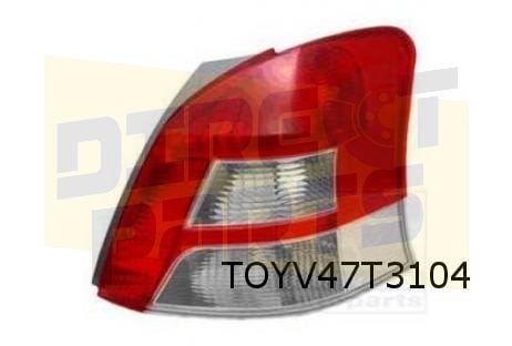 Toyota Yaris P9 (1/10-)/ Daihatsu Charade achterlicht Rechts, Daihatsu, -, Verzenden, -
