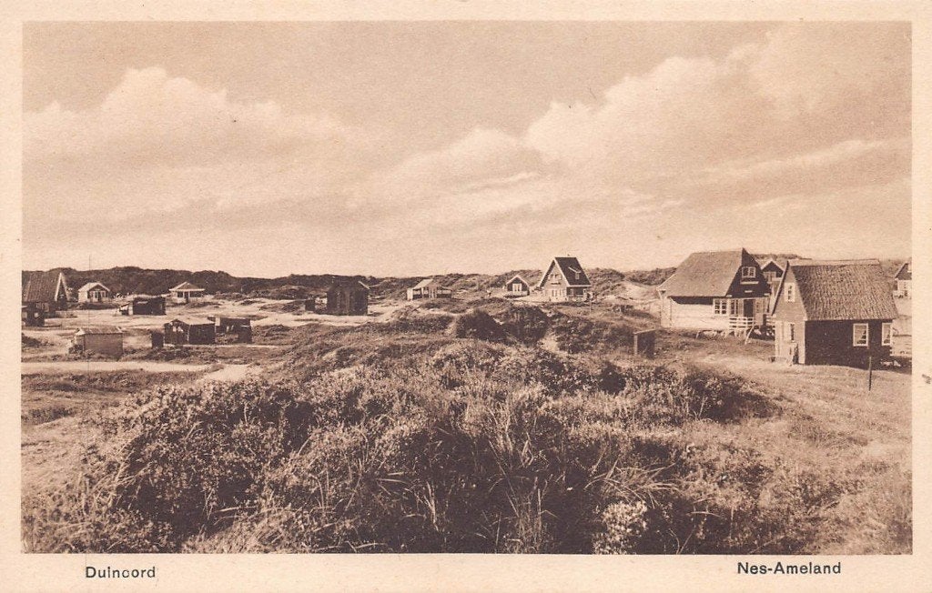 600 Ameland Nes  - Duinoord, Ophalen of Verzenden, 1920 tot 1940, Ongelopen, Waddeneilanden
