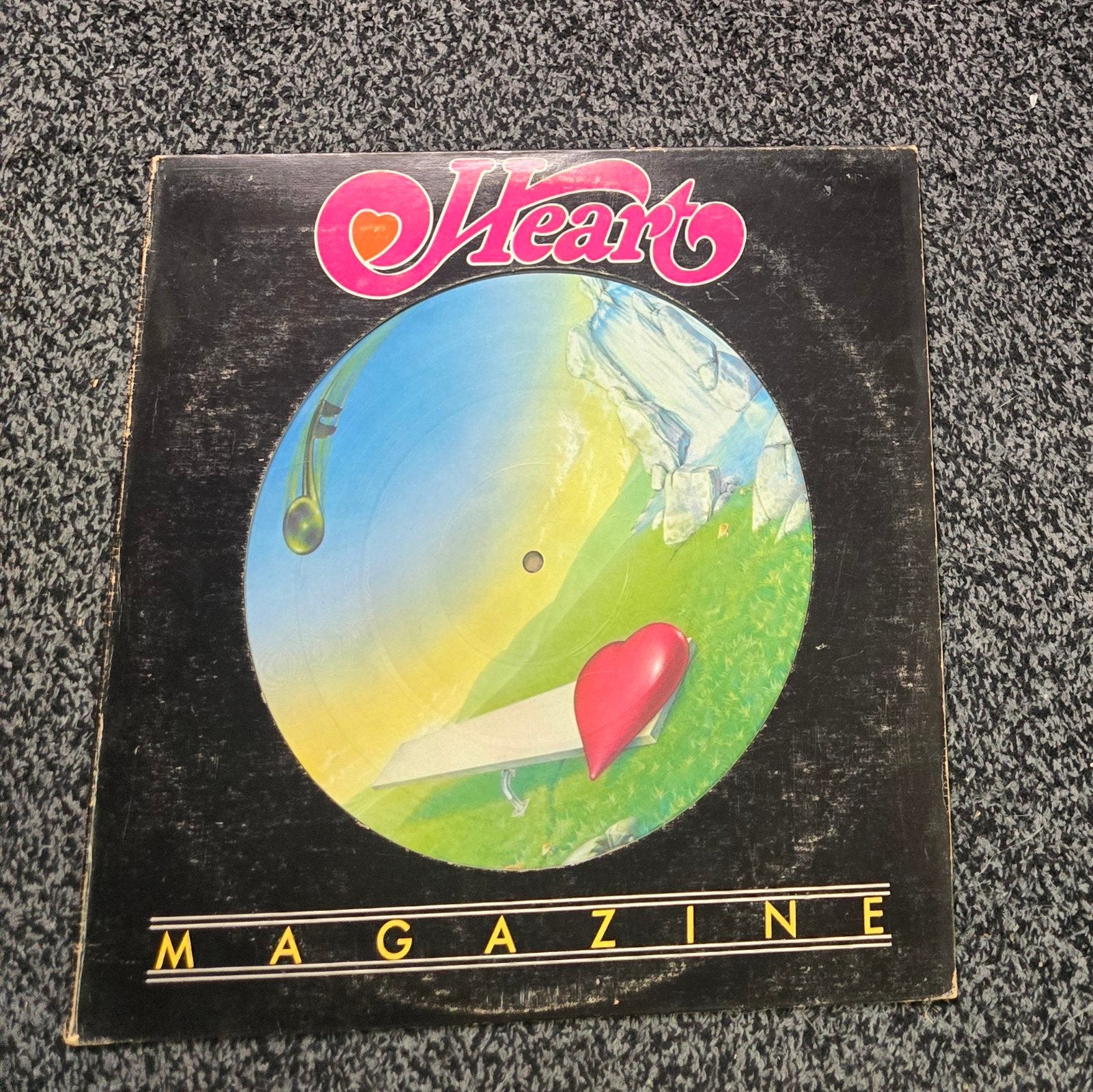 heart magazine lp picture disc, Cd's en Dvd's, Ophalen of Verzenden, Zo goed als nieuw, 12 inch, Poprock