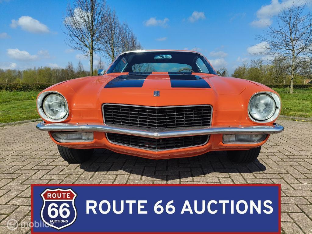 Chevrolet Camaro | 1970 | Route 66 Auctions, Auto's, Overige carrosserieën, Chevrolet, Zwart, Bedrijf