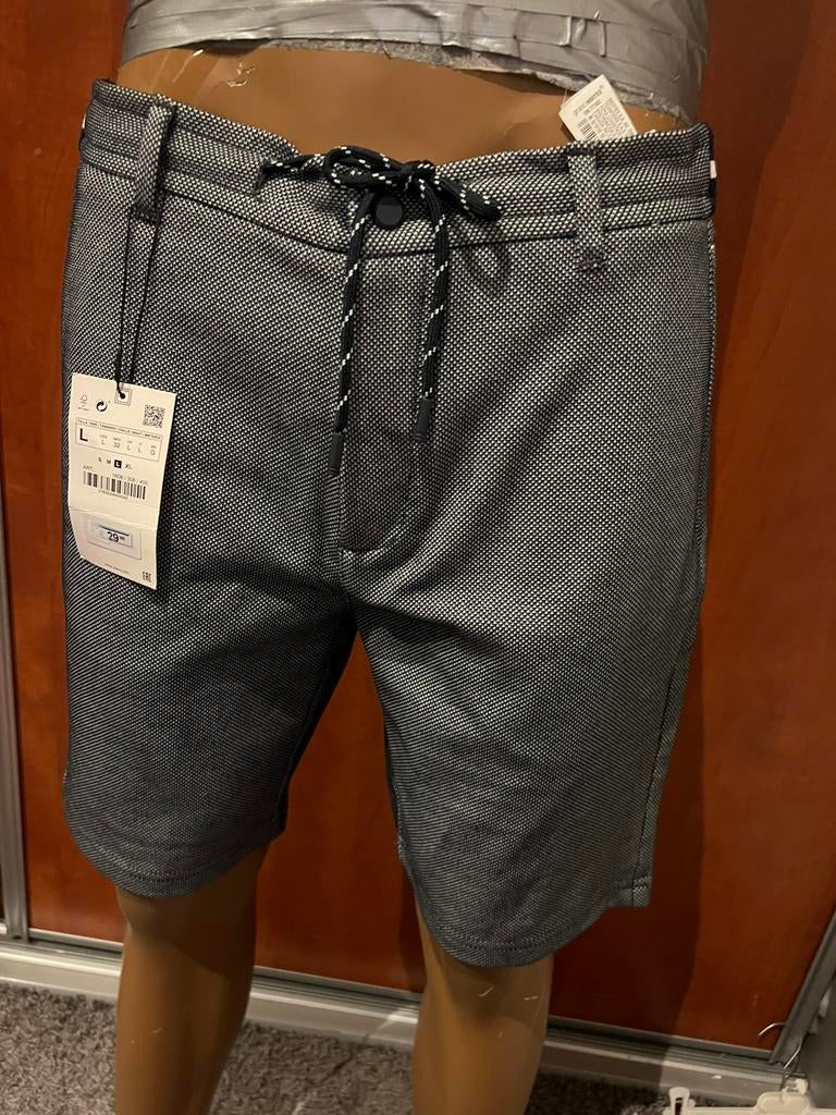 Zara bermuda maat L nieuw met kaartjes, Maat 52/54 (L), F, C, Blauw