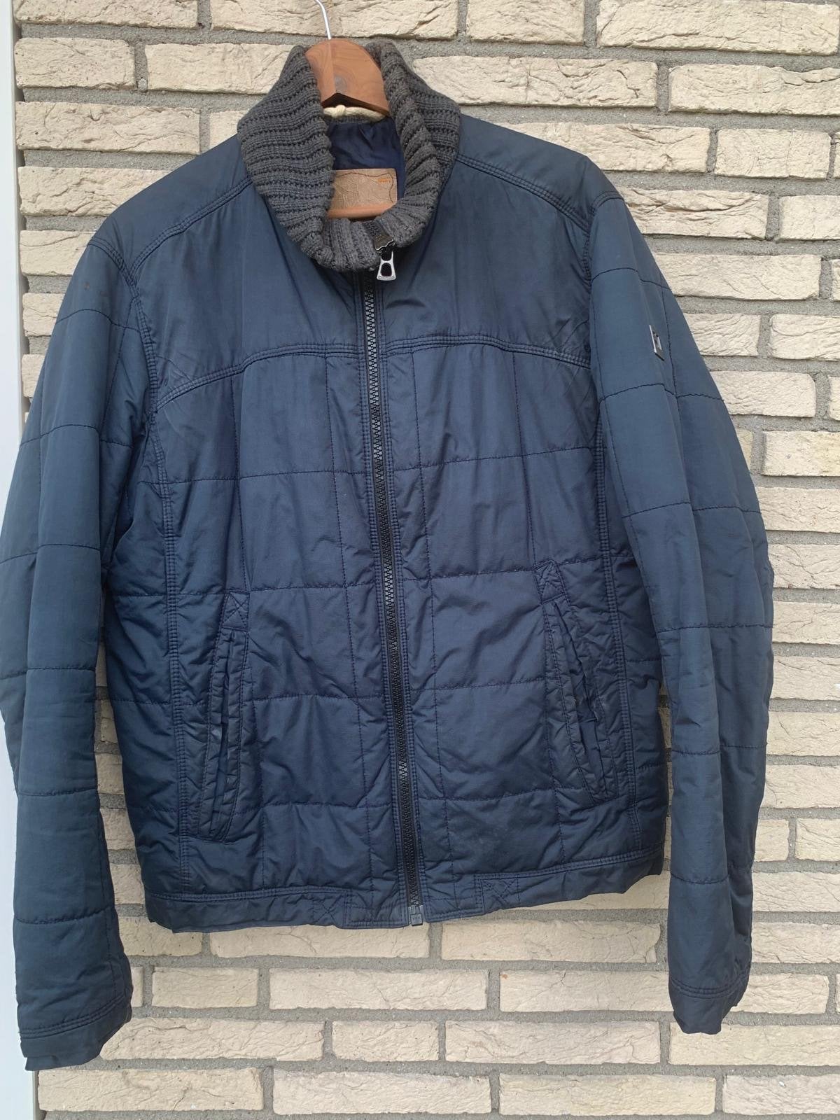 Hugo Boss Orange Heren Jas Maat 48, Verzenden, Gedragen, Maat 48/50 (M), Blauw