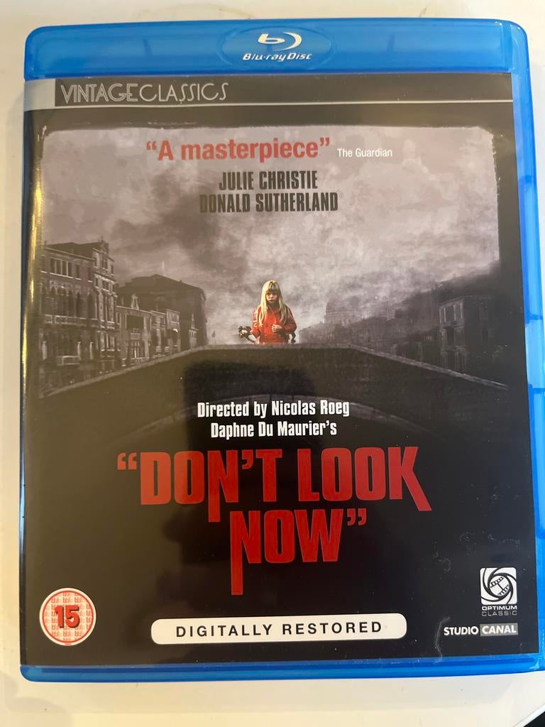 Don't Look Now (Vintage Classics) Blu-ray, Ophalen of Verzenden, Zo goed als nieuw