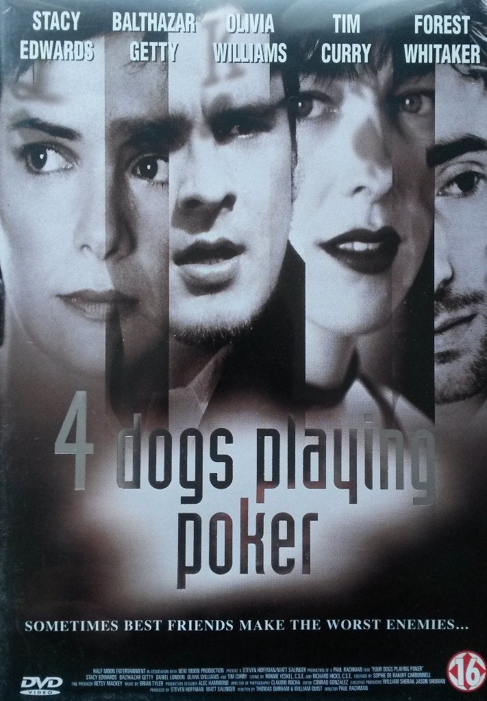 4 Dogs playing poker - Paul Rachmann, Stacey Edwards, Vanaf 16 jaar, Verzenden, Zo goed als nieuw, Overige genres