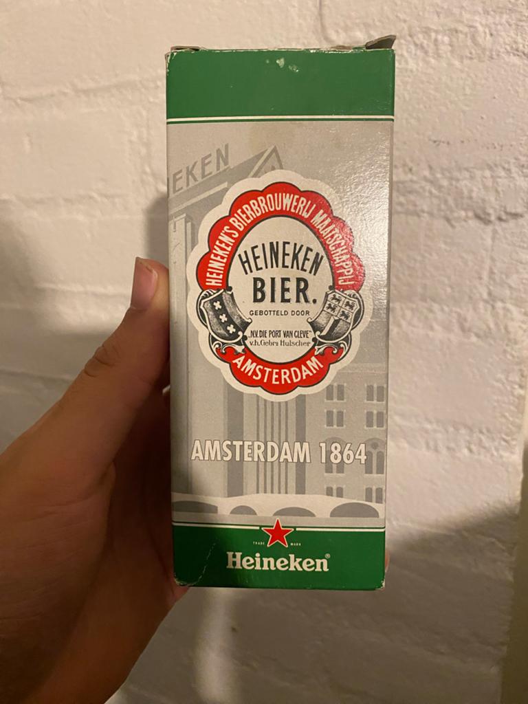 Heineken Experience Bierglas met Gravure - Uniek!, Verzamelen, Ophalen of Verzenden, Zo goed als nieuw