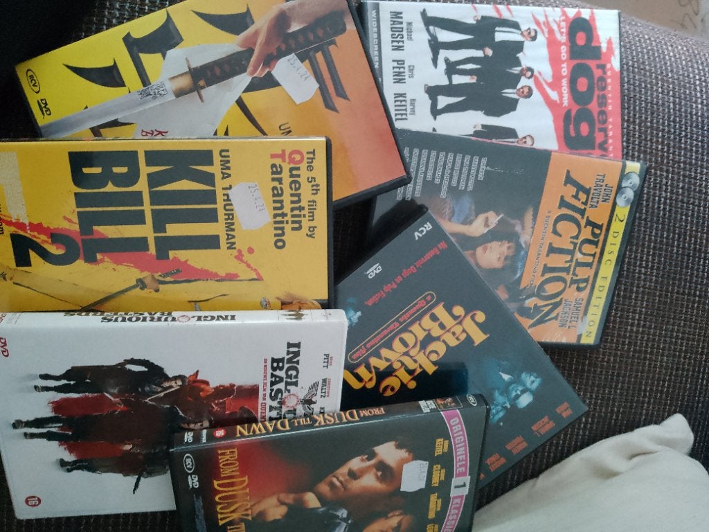 Tarantino films, Vanaf 16 jaar, Ophalen of Verzenden, Gebruikt, Actiethriller