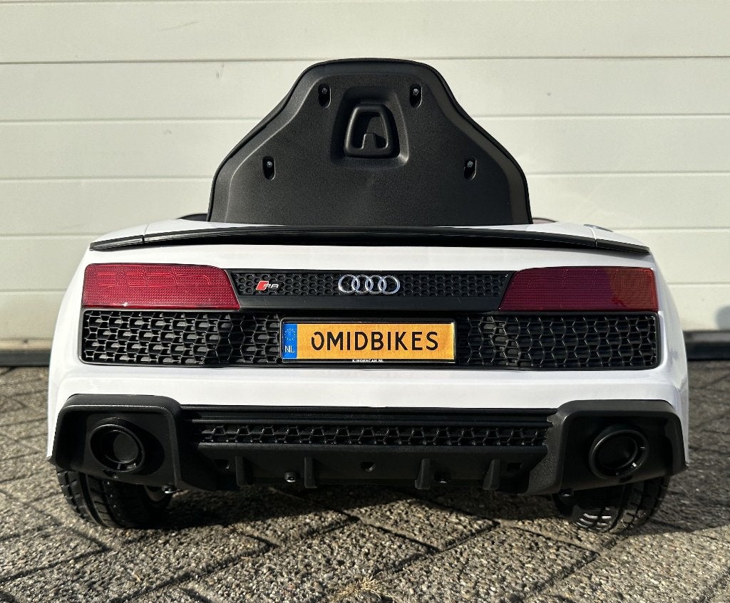 Audi R8 12v wit Afstands. / Bleutooht / Leder en Rubberband, Ophalen of Verzenden, Nieuw, Overige typen