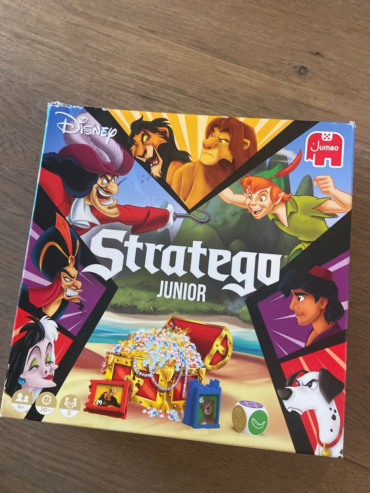 Disney Stratego Junior, Een of twee spelers, Ophalen of Verzenden, Gebruikt
