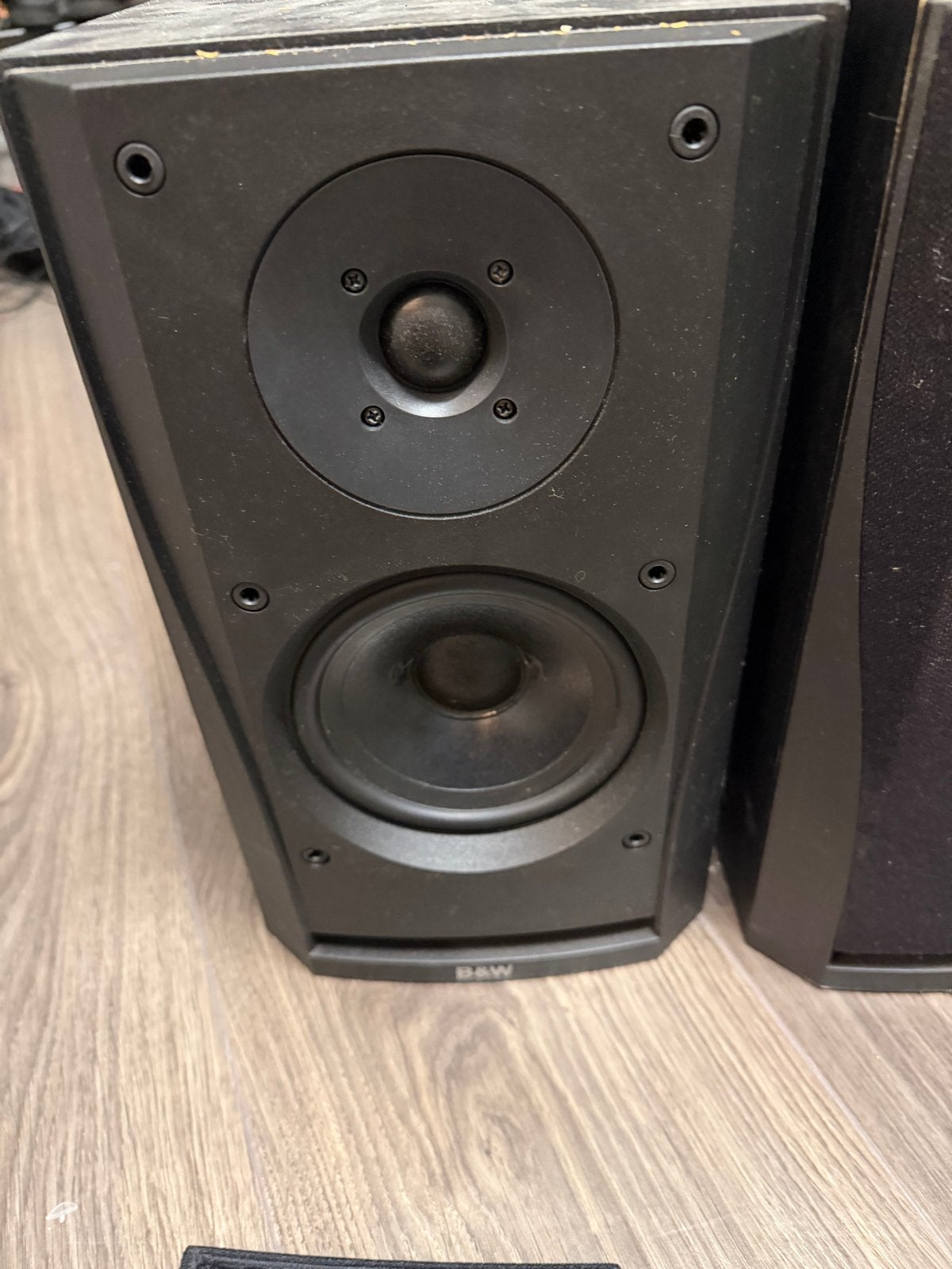 B&W DM601 S2 Boekenplank Luidsprekers - Zwart, Audio, Tv en Foto, Luidsprekers, Gebruikt, Verzenden, 60 tot 120 watt, Bowers & Wilkins (B&W)