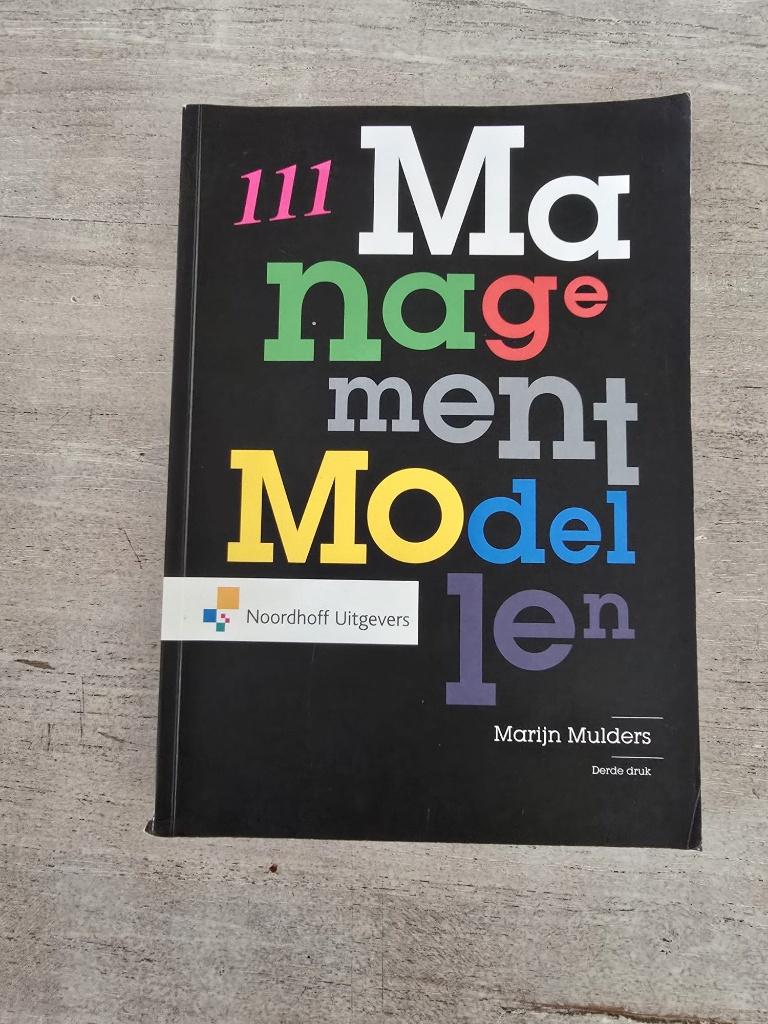 111 Managementmodellen | 3e druk | Marijn Mulders, Ophalen of Verzenden, Gelezen, Management