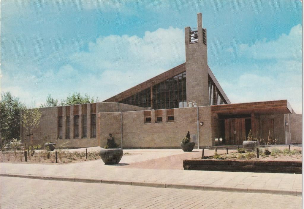 SLIEDRECHT Maranatha Kerk Ned. Herv. Gemeente, Verzamelen, Ansichtkaarten | Nederland, Ongelopen, Zuid-Holland, 1960 tot 1980