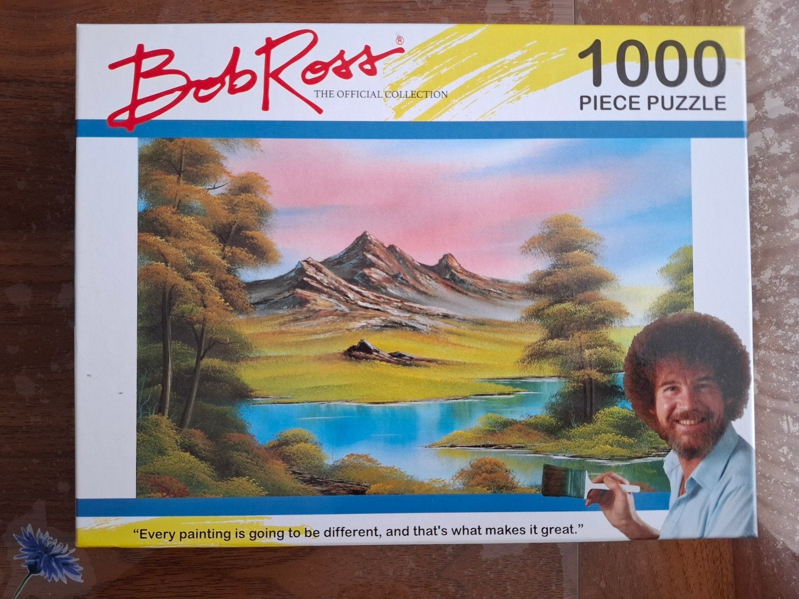 Bob Ross Legpuzzel - The Official Collection - 1000 stukjes, Ophalen of Verzenden, 500 t/m 1500 stukjes, Nieuw, Legpuzzel