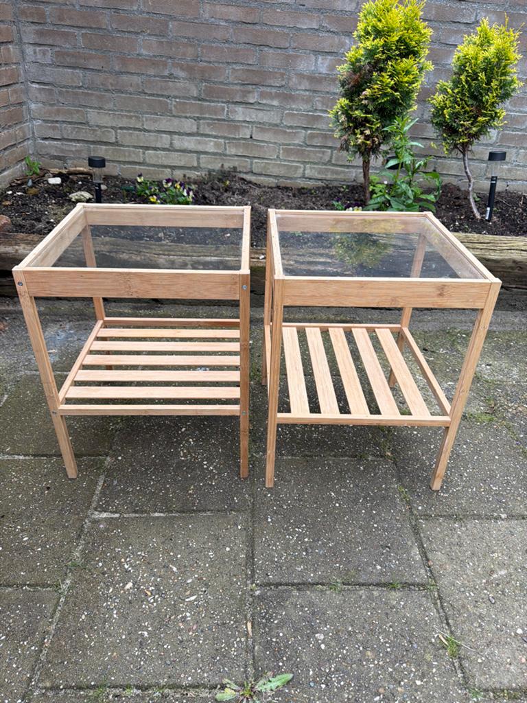 2 Nightstand, Ophalen, 65 cm of meer