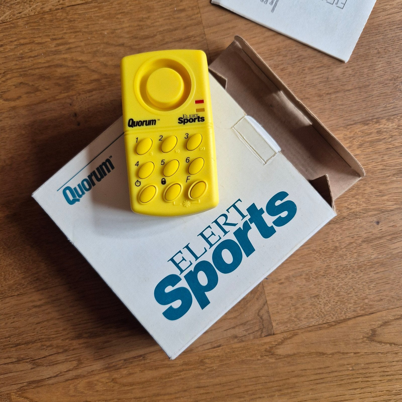 Persoonlijk bewegingsalarm Quorum Elert Sports, Doe-het-zelf en Verbouw, Ophalen of Verzenden, Nieuw, Detector, Sensor of Melder