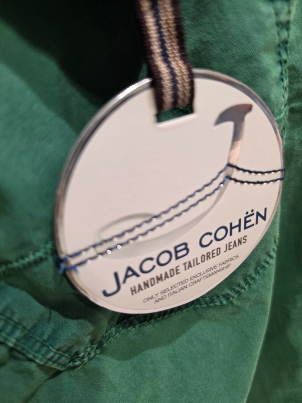 Jacob Cohën Handgemaakte Jeans - Maat 33 - Groen, Overige kleuren, Nieuw, Ophalen of Verzenden, Jacob Cohën