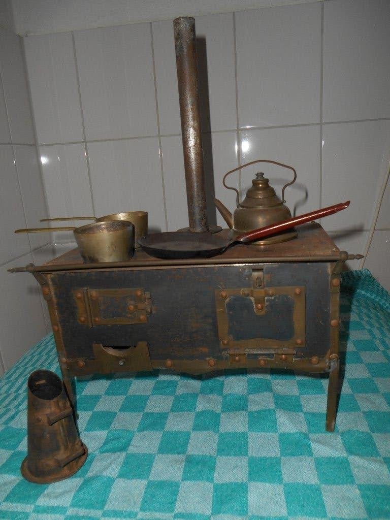 antiek  fornuisje, Ophalen of Verzenden