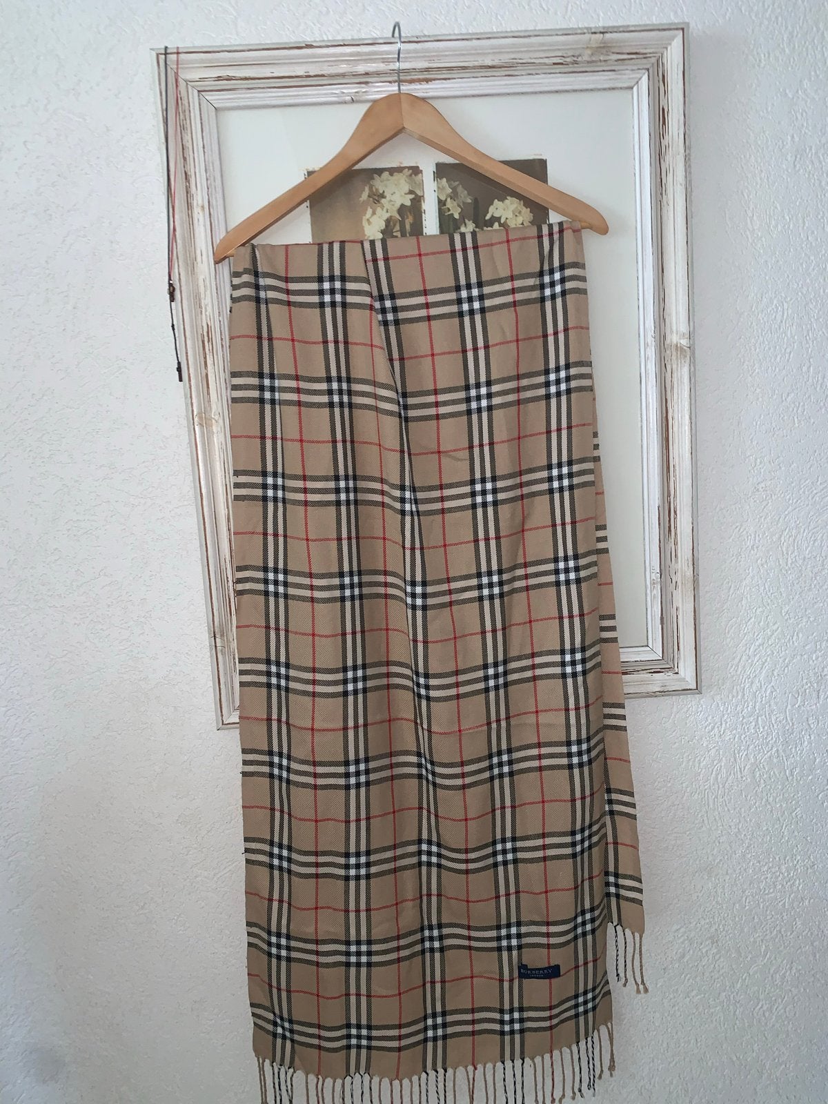 Burberry London geruite sjaal, Kleding | Heren, Ophalen of Verzenden, Zo goed als nieuw, Sjaal