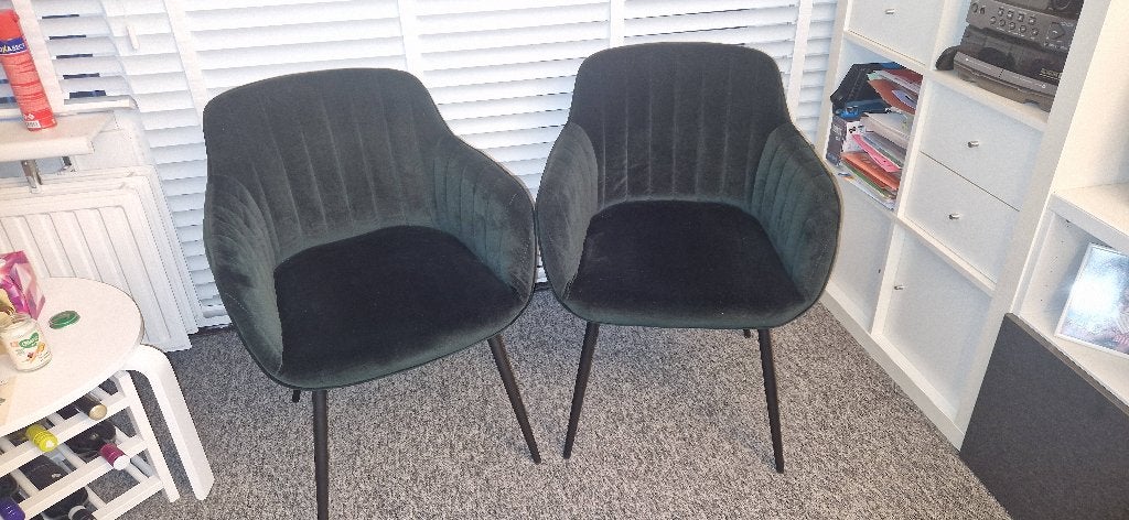 Eetkamer stoelen, Ophalen, Gebruikt, Twee, Overige kleuren