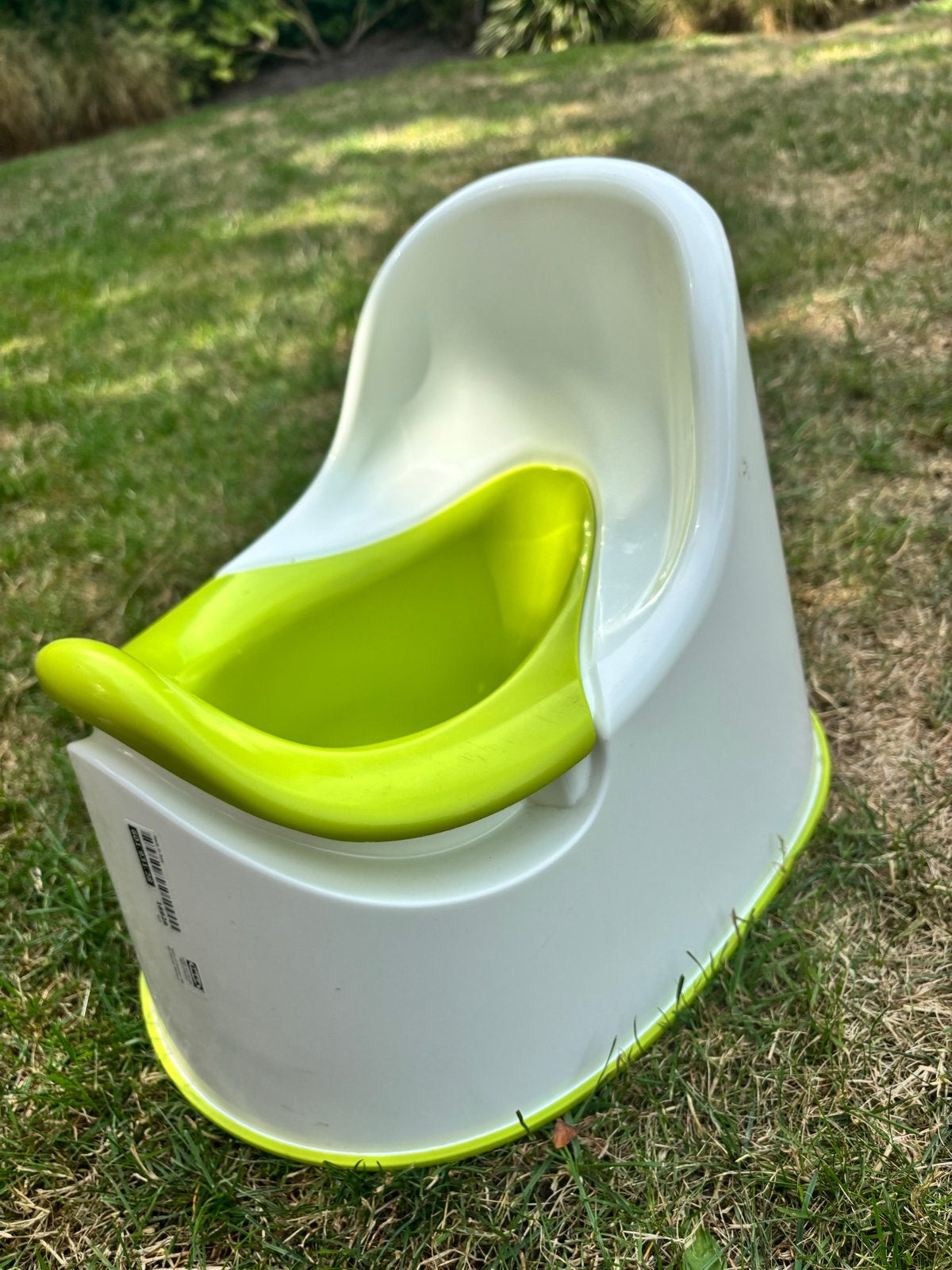 IKEA LÄTTSAM Potje - Wit/Groen, Ophalen, Gebruikt
