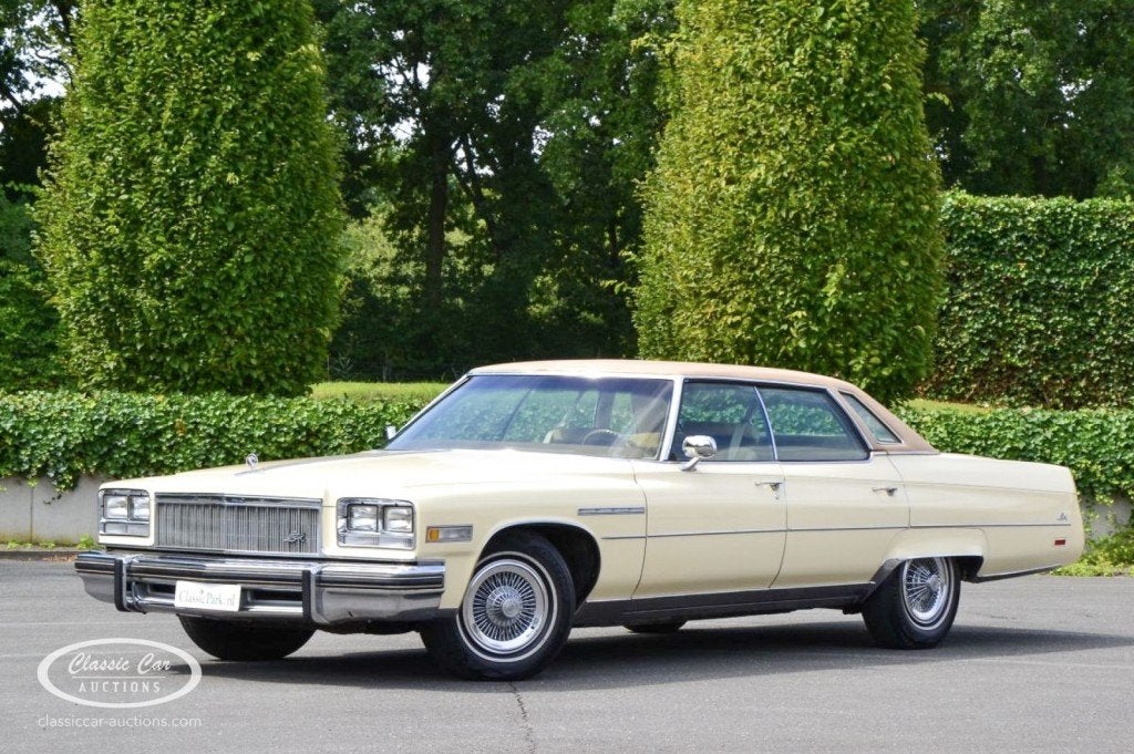 Buick ELECTRA Limited 4-door Sedan Hardtop  - ONLINE AUCTION, Automaat, 7500 cc, Gebruikt, Wit
