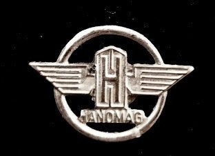 Hanomag tractor speld- zilverkleur, Verzenden, Nieuw, Transport, Speldje of Pin