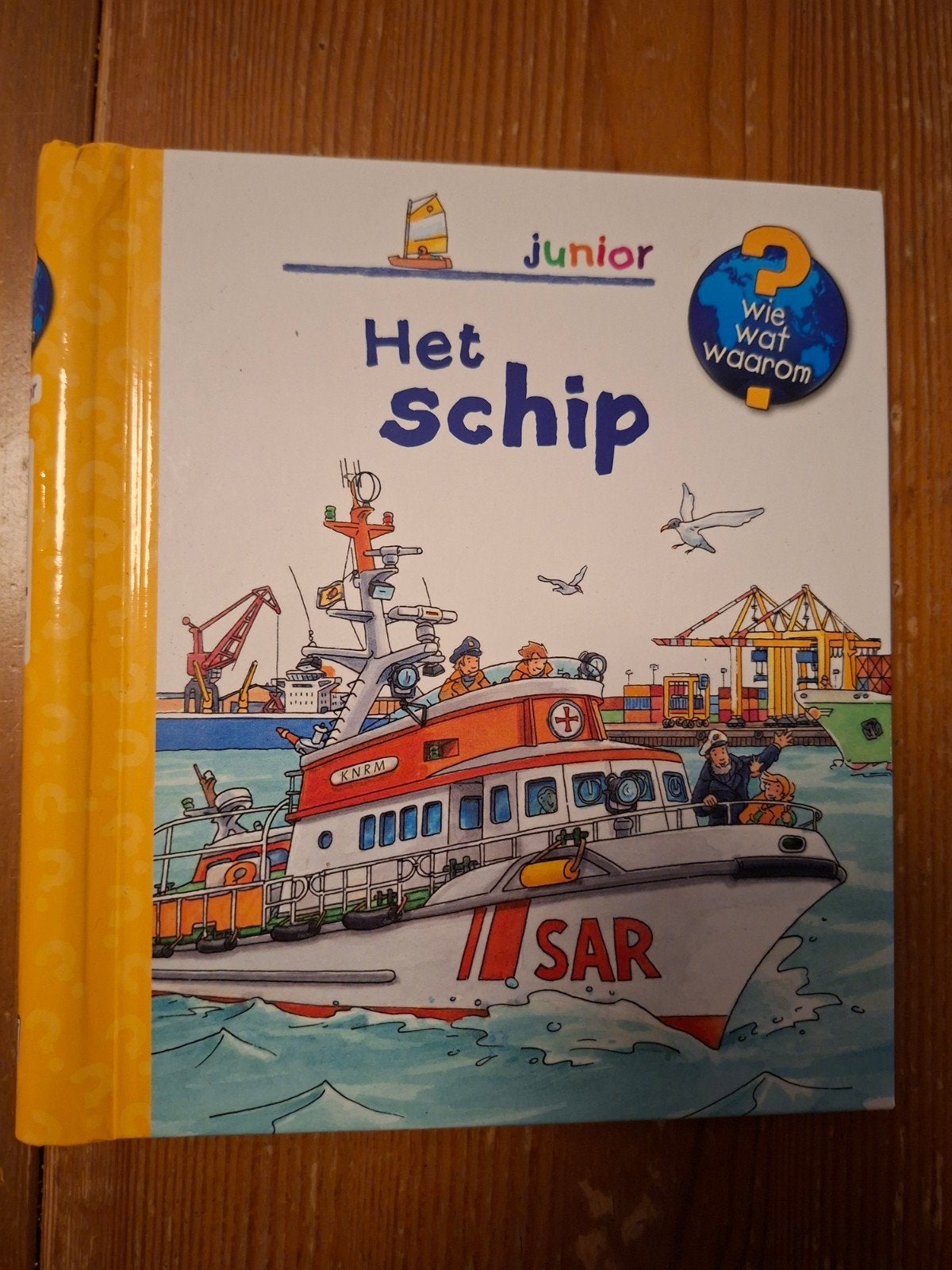 Wie Wat Waarom Junior: Het Schip, Ophalen of Verzenden, Zo goed als nieuw, Andrea Erne, Non-fictie