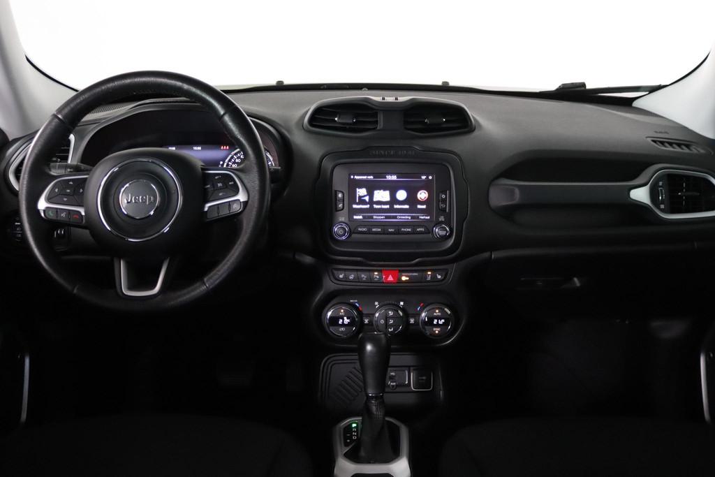 Jeep Renegade 1.4 MultiAir Limited Trekhaak, Stoel/Stuurverw, Stof, Gebruikt, 4 cilinders, 600 kg