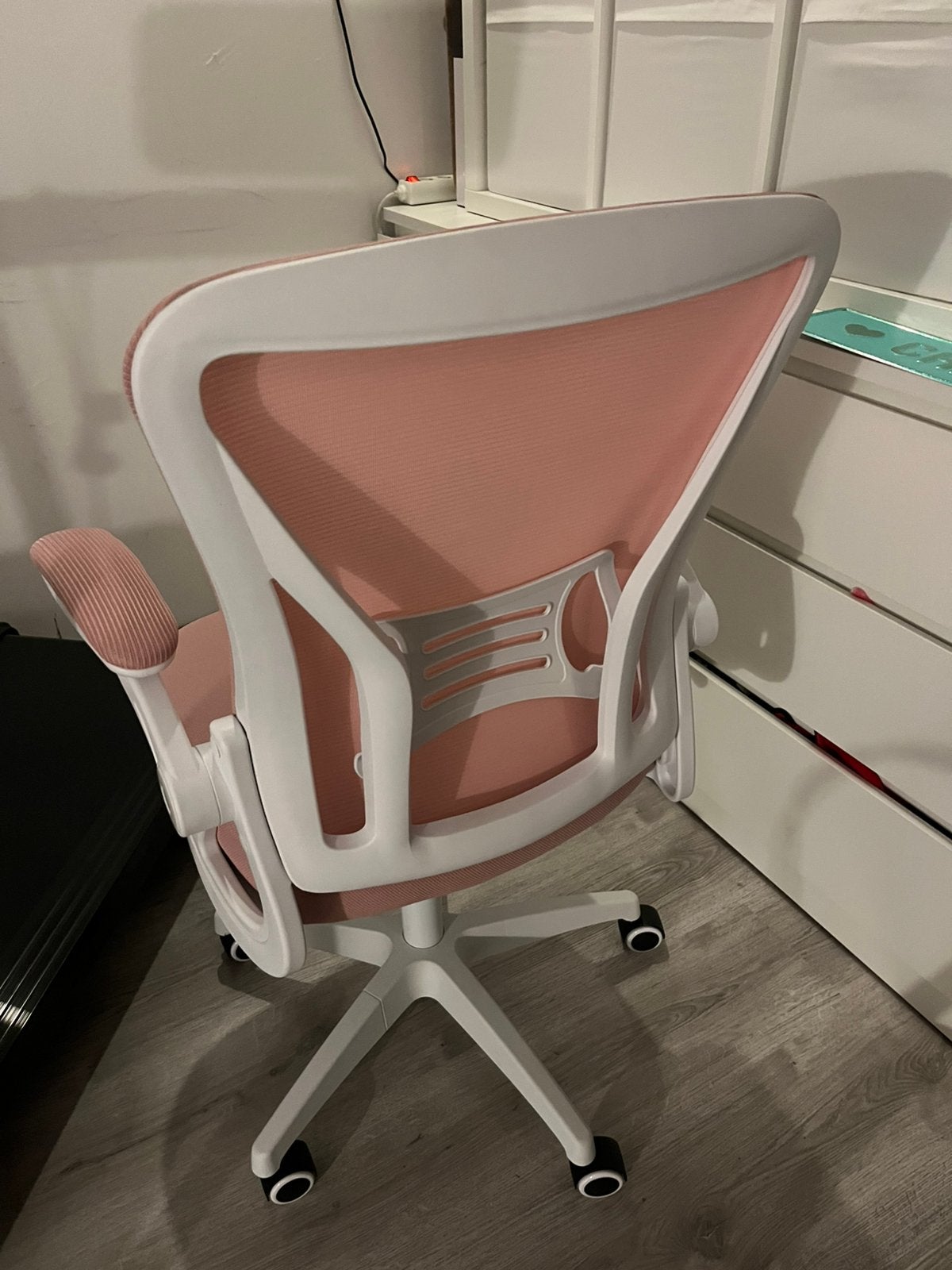 Bureaustoel, Ophalen, Zo goed als nieuw, Roze