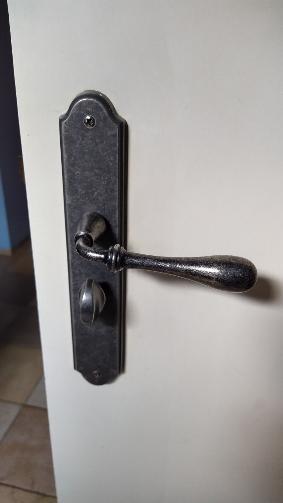 Deurklink Mariani (met en zonder slot), Doe-het-zelf en Verbouw, Ophalen of Verzenden, Gebruikt, Rvs, Slot