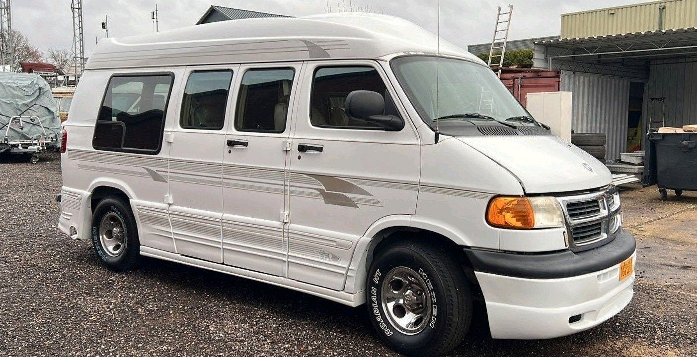 Dodge ram van 90K MLS extra airco rolstoellift hoog dak, Auto's, Bestelauto's, Particulier, Aangepast voor mindervaliden, ABS