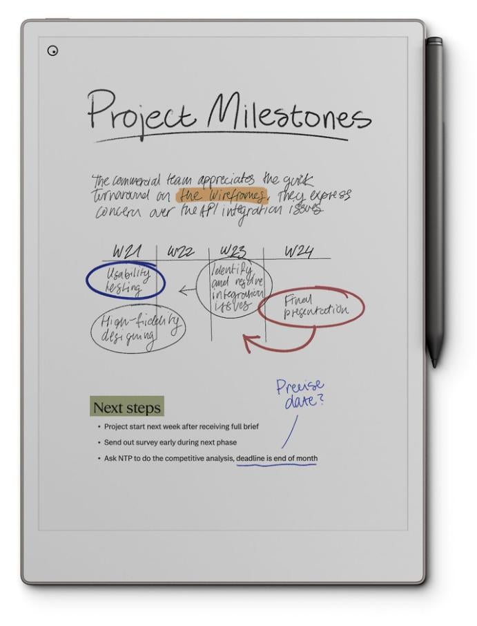 Remarkable Paper Pro - gekocht feb 2025, Ophalen, Multi-touch, ReMarkable paper pro, Zo goed als nieuw