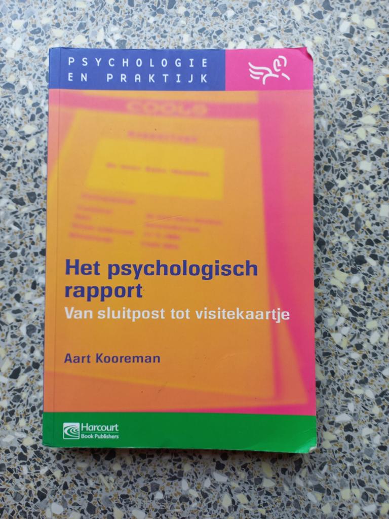A. Kooreman - Het psychologisch rapport, Boeken, Psychologie, Ophalen of Verzenden, A. Kooreman, Ontwikkelingspsychologie, Zo goed als nieuw