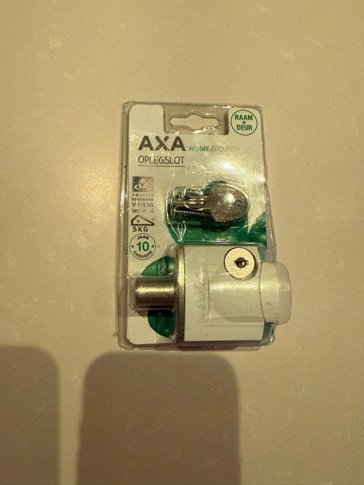 AXA Oplegslot voor Raam en Deur - Nieuw in verpakking, Ophalen of Verzenden, Nieuw, Overige materialen, Slot