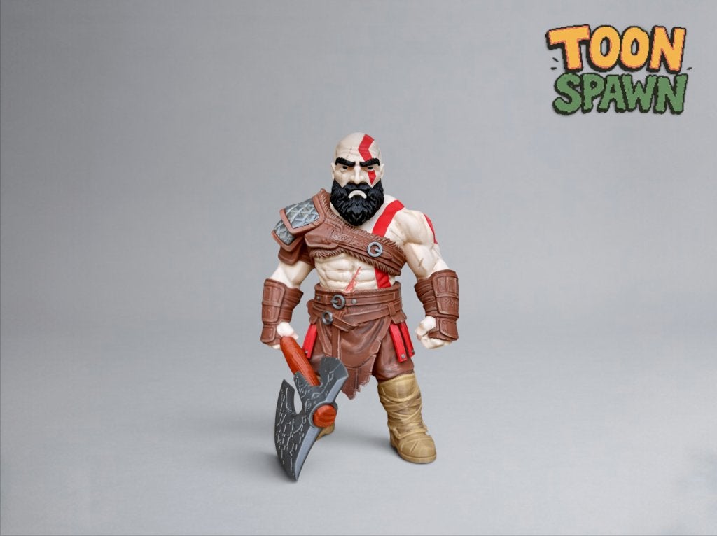 Kratos – God of War Figurine – 30 cm, Ophalen of Verzenden, Nieuw, Overige typen