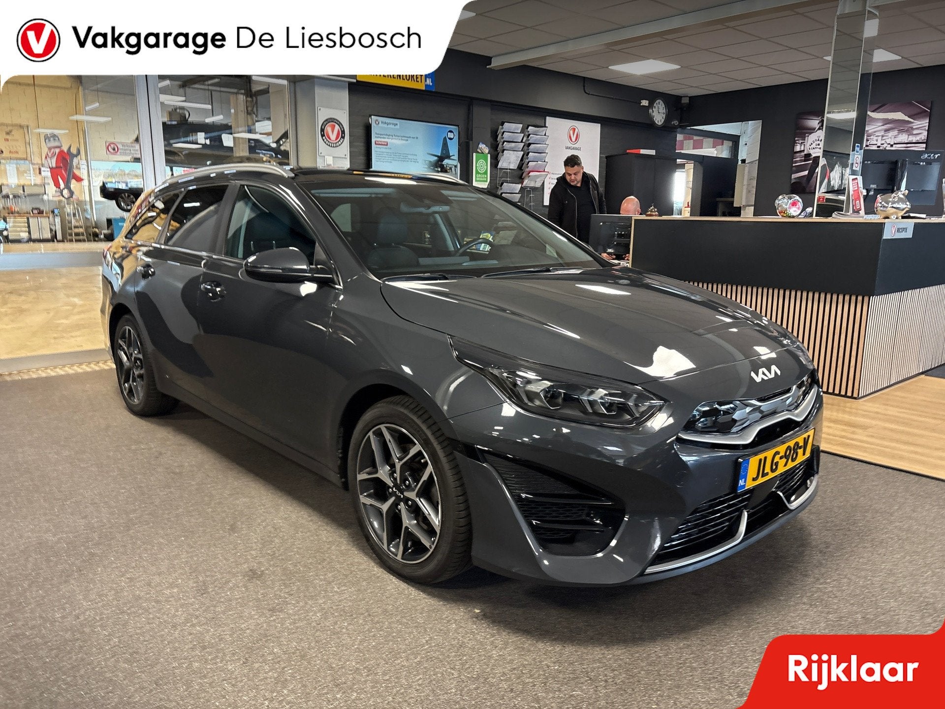 Kia Ceed Sportswagon 1.6 GDI PHEV ExecutiveLine / leder / pa, Auto's, Gebruikt, Adaptive Cruise Control, 71 km/l, Te koop