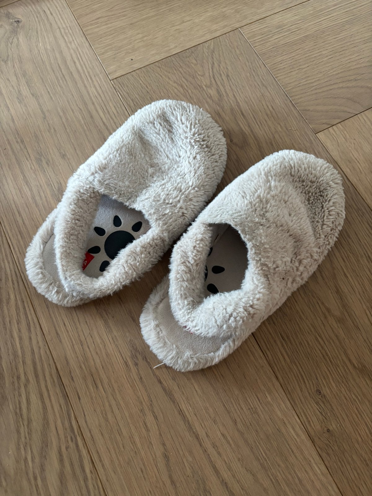 HEMA Sloffen Maat 34/35 - Zo goed als nieuw, Ophalen of Verzenden, Zo goed als nieuw, Beige, Pantoffels of Sloffen