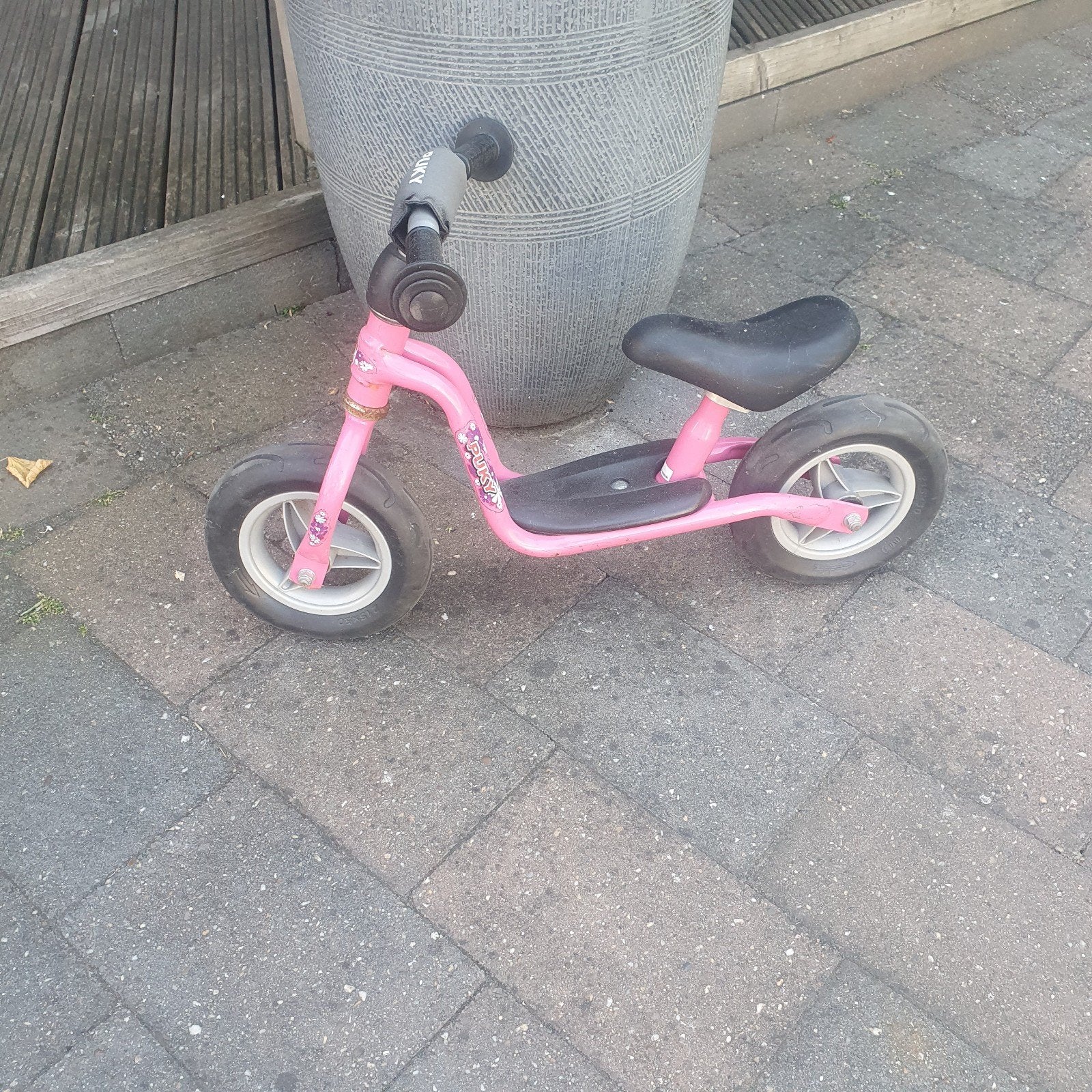 gratis loopfietsje roze, Ophalen, Gebruikt, Overige typen, Puky (loopfiets)