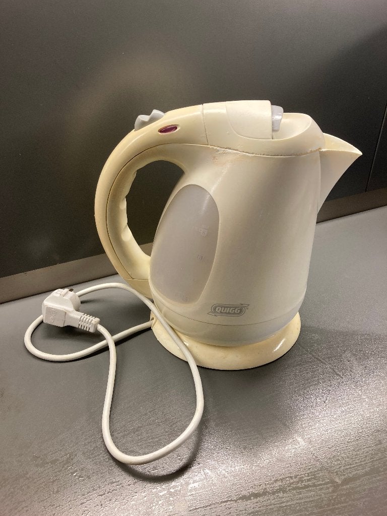 Waterkoker 1.7 liter merk Quigg, 1 tot 2 liter, Ophalen of Verzenden, Gebruikt