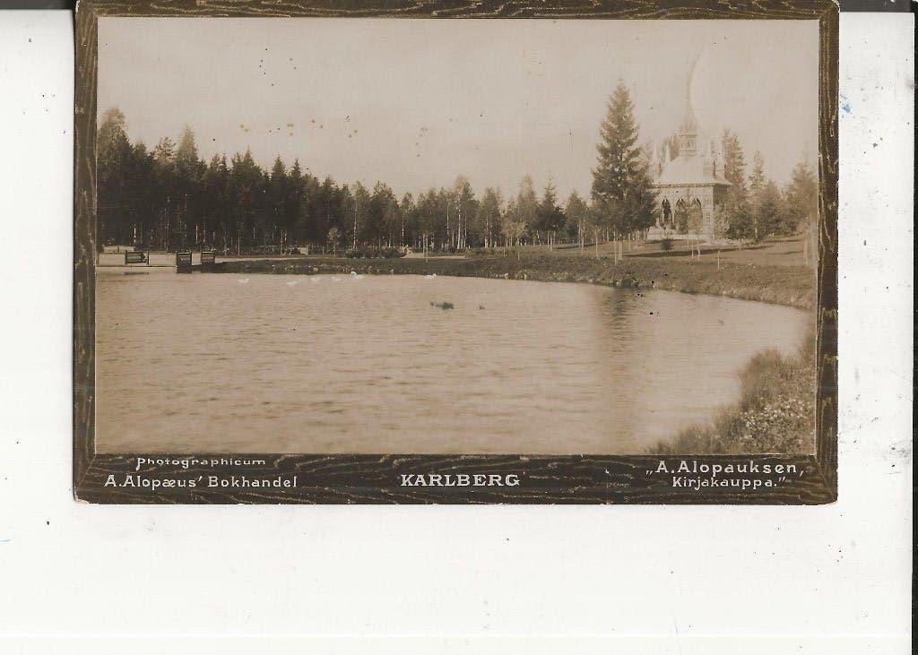 Duitsland Karlberg met Kerk GR-Middelstum 31 juli 1903, Ophalen of Verzenden, Voor 1920, Gelopen, Duitsland