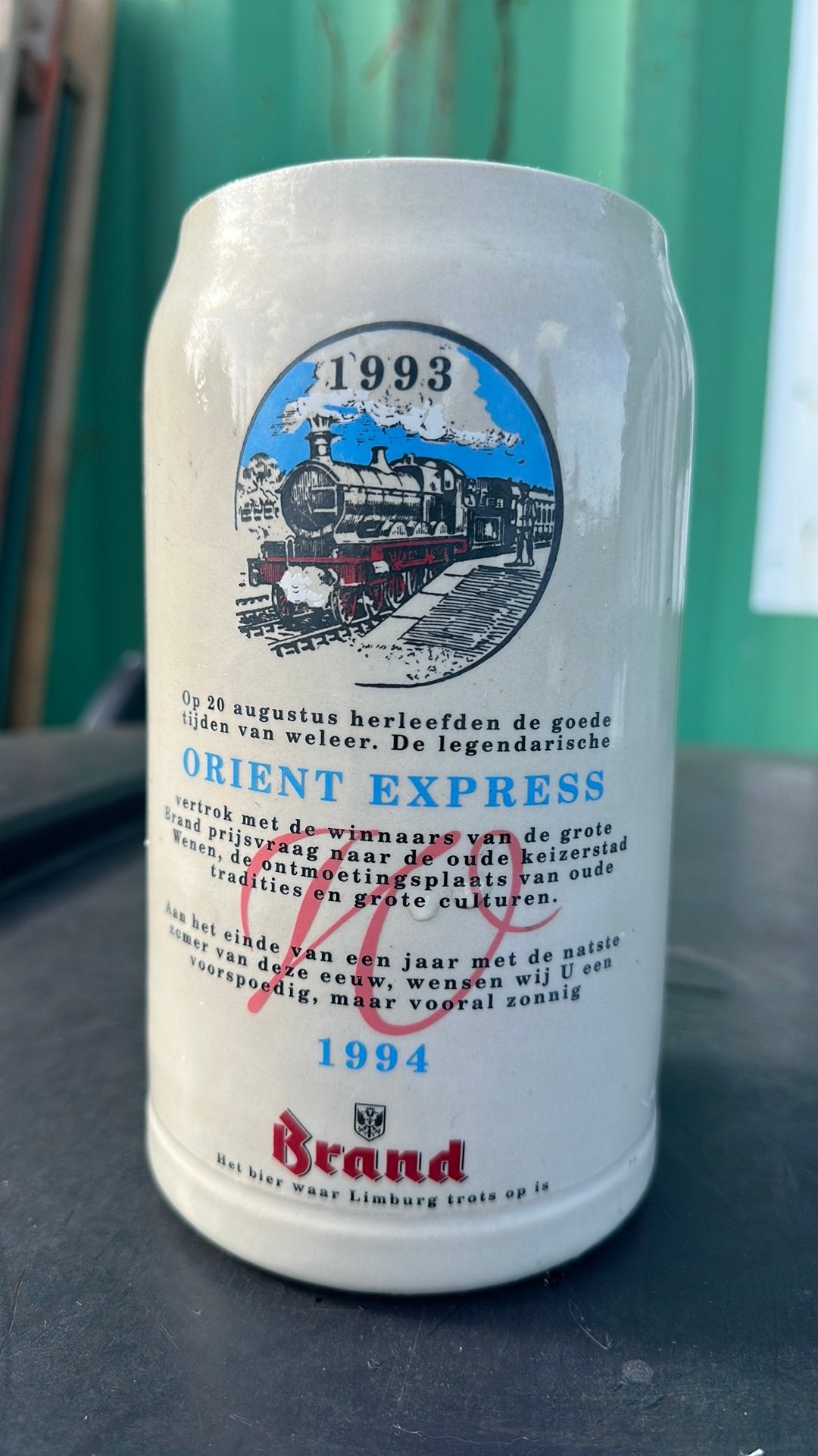 1993 1994 brand Bier Pul, Ophalen of Verzenden, Zo goed als nieuw, Pul(len), Brand