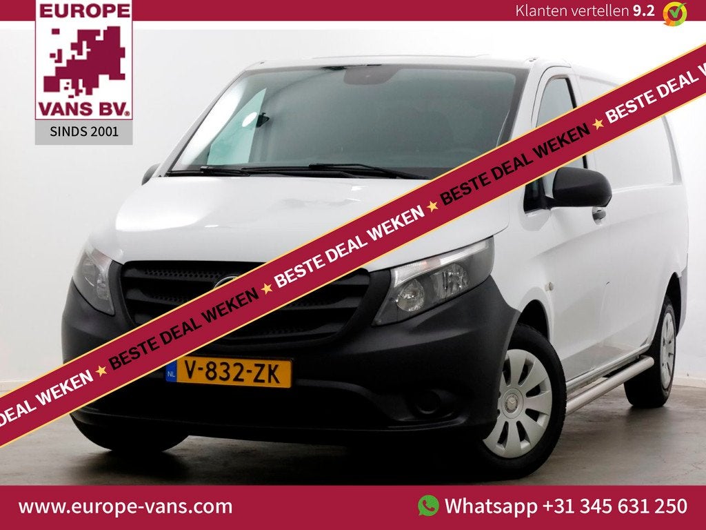 Mercedes-Benz Vito 111 CDI 115pk E6 XL Extra Lang Airco/Came, Auto's, Voorwielaandrijving, 1780 kg, Gebruikt, Euro 6