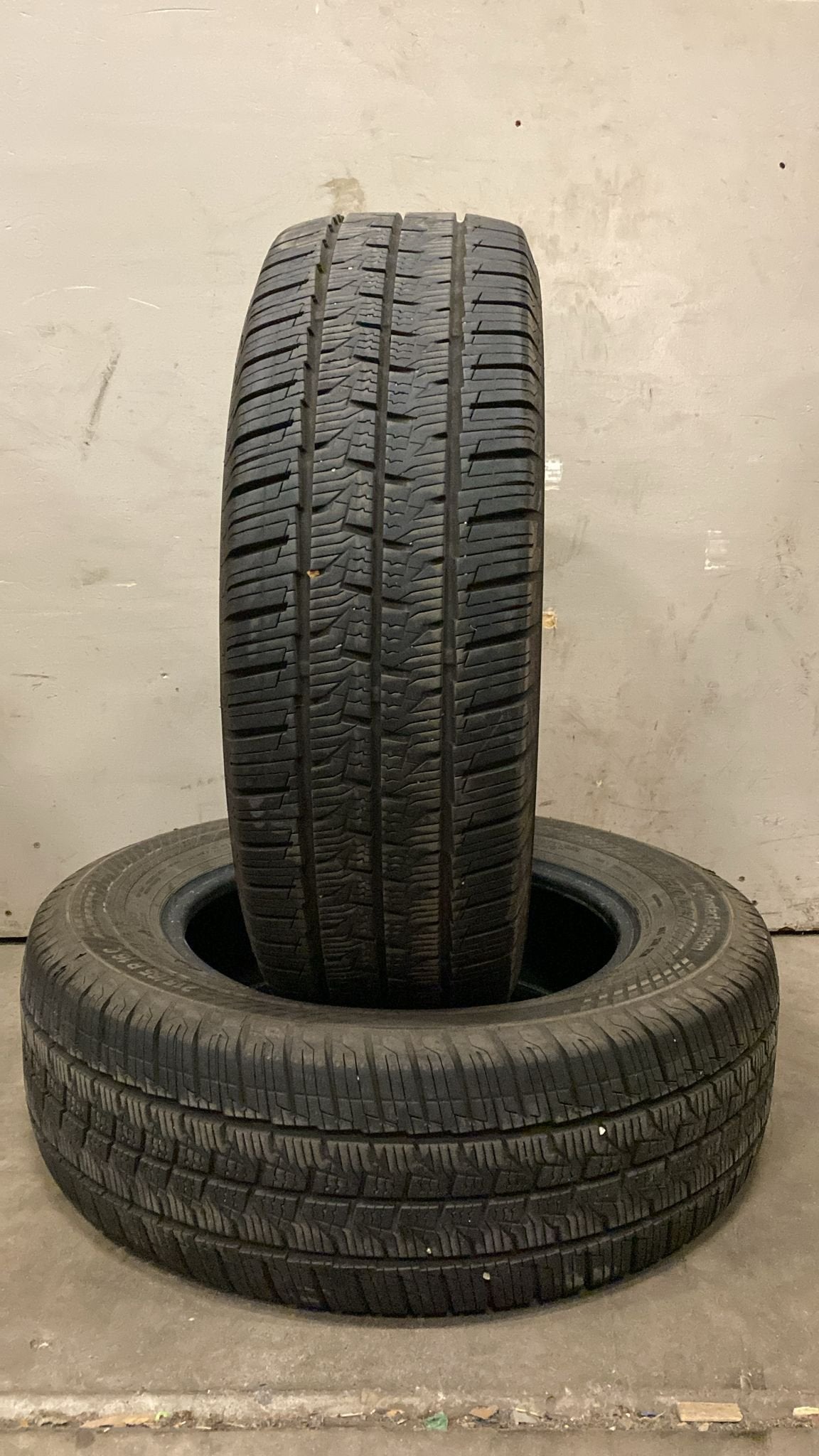 215-65-16C 109/107T Continental Vancontact4Season All-Season, Gebruikt, -, -, Ophalen of Verzenden